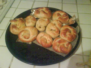 Fameux bretzel allemand maison