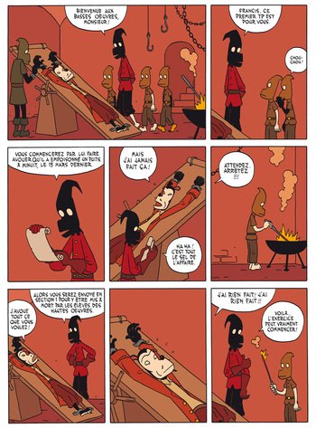 L'île aux 100 morts, page 21, petit format L'île aux 100 morts, page 10